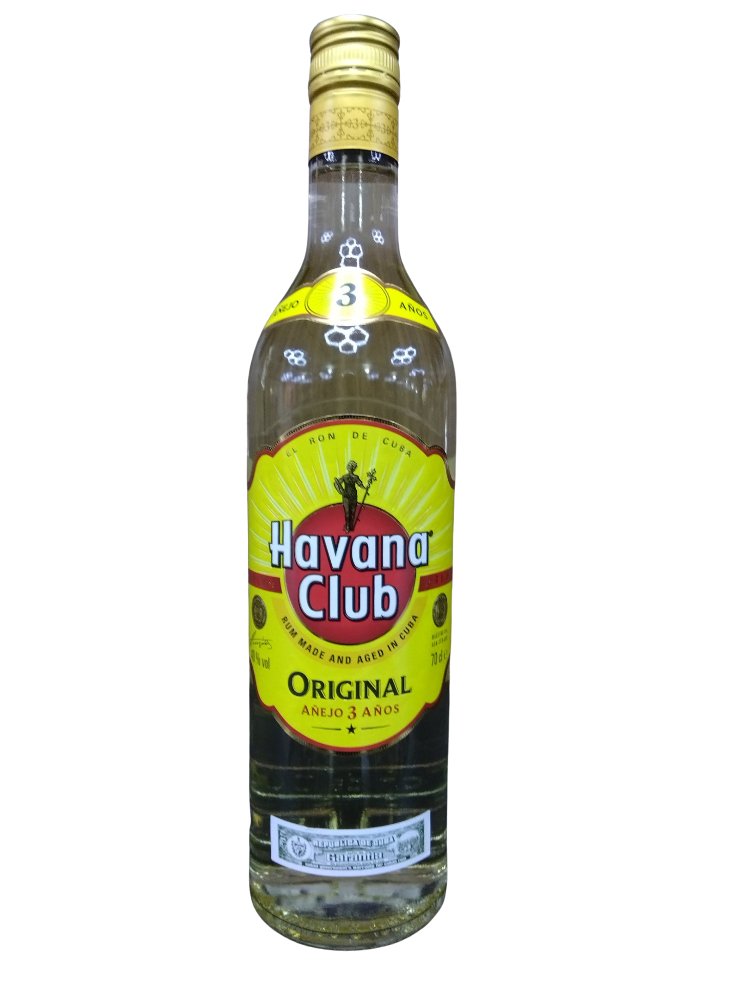 RON HAVANA CLUB AÑEJO 3 AÑOS 700 CC. BOT. (318)