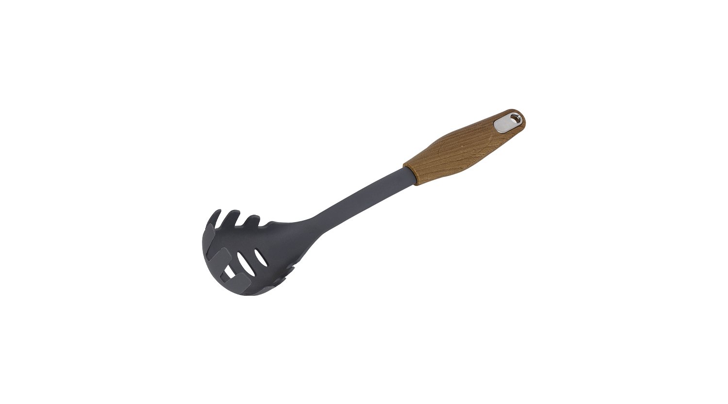 CUCHARA P/PASTA PLAST. SIMIL MADERA GRIS FREECOOK (FC7710)