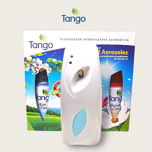 8712827010903 DISPENSADOR AUTOM. AROMATIZANTE TANGO + 2 REPUESTOS