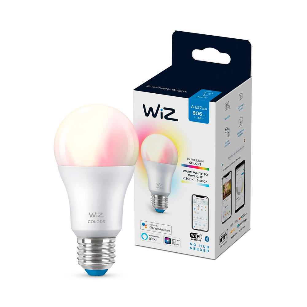 8718699785376 LAMPARA PHILIPS LED WIZ WIFI COLOR 9 W (67138)