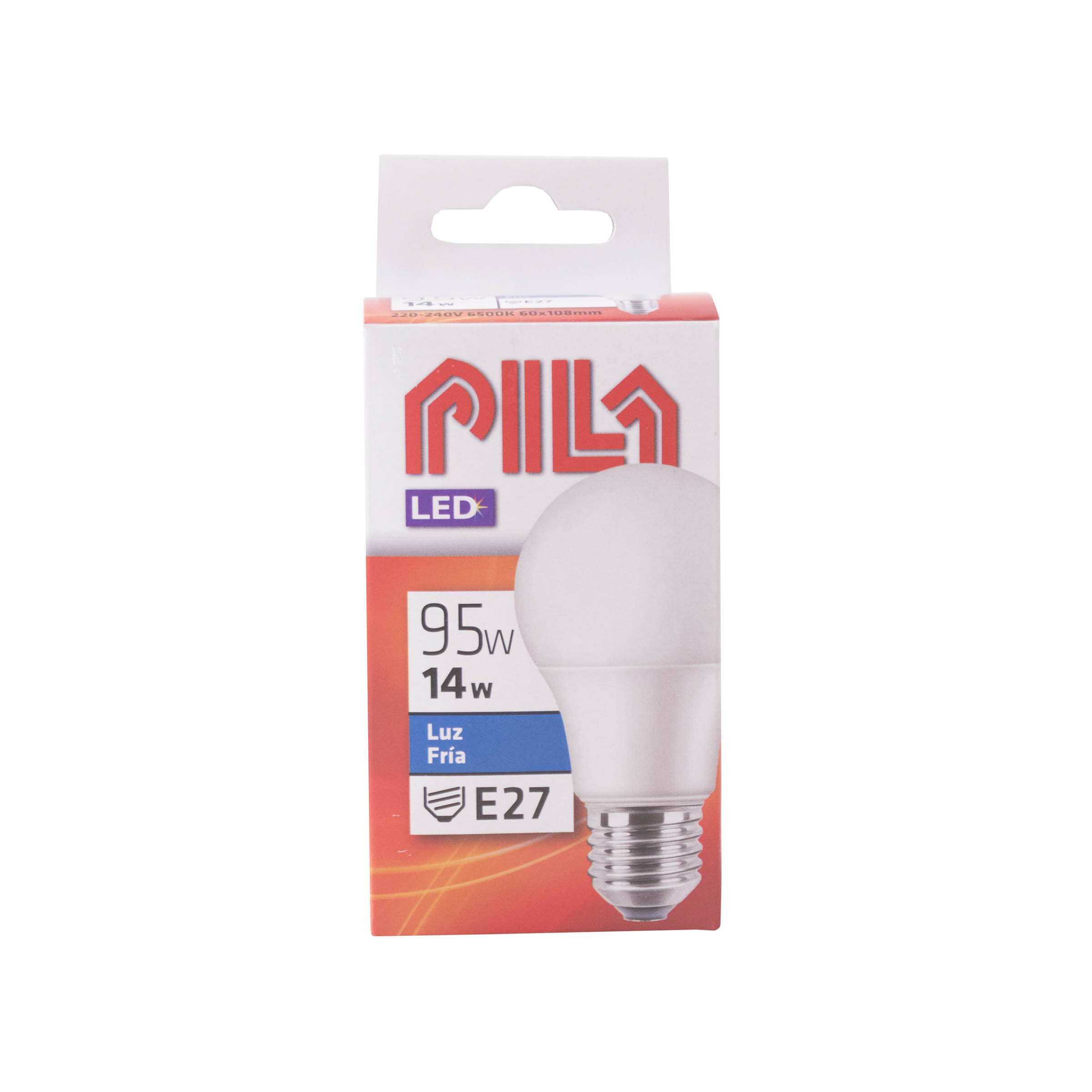 8727900971651 LAMPARA PILA LEDBULB FRIA 14 W E27 (66993)