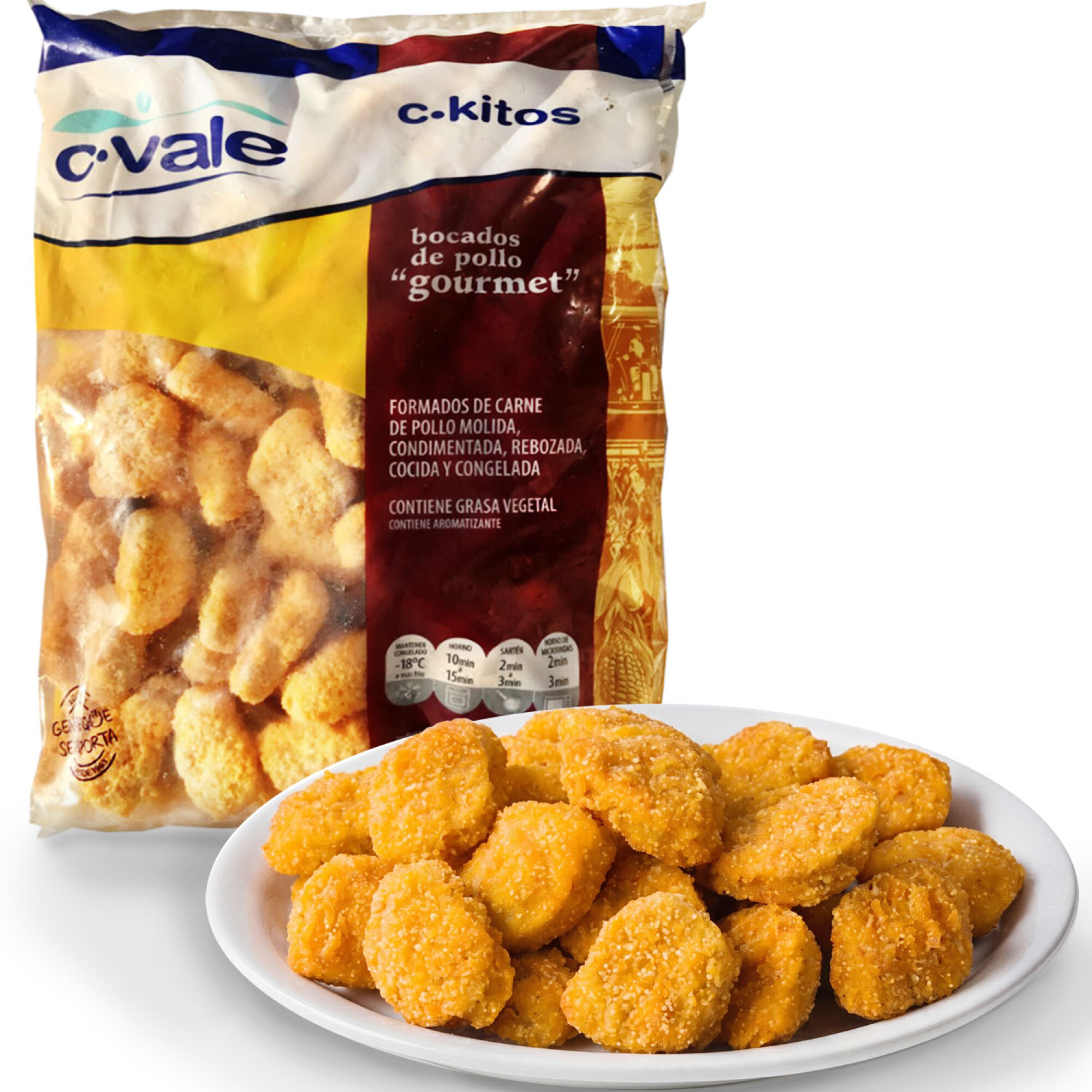 NUGGET DE POLLO C. KITOS 2,5 KG. (321215)