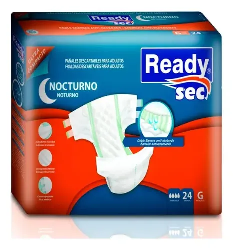 100898 PAÑAL READYSEC NOCTURNO ADULTOS GDE. 24 UN. (2896)