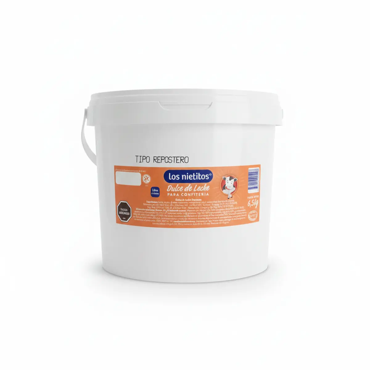 DULCE DE LECHE LOS NIETITOS REPOSTERO 6,5 KG. S/ENVASE(38766