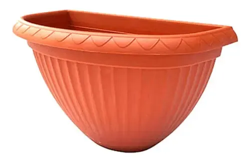 103455 MACETA C/PLATO DENISSE 15 CM. BARRO (708002)