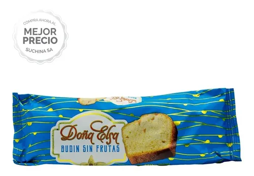 103770 BUDIN DOÑA ELSA 170 GRS. SIN FRUTAS (107110019)