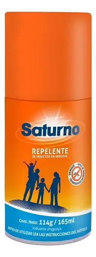 104101 REPELENTE SATURNO AER. 165 ML. (7101)