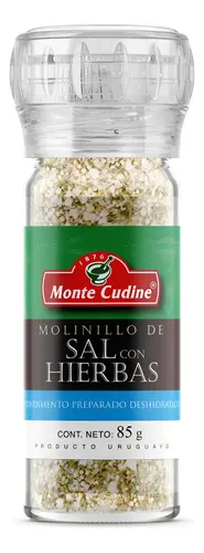 104320 SAL C/LIMON Y ESPECIAS MONTE CUDINE MOLINILLO 65 GRS.