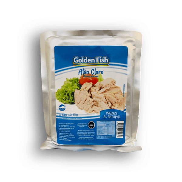 105304 ATUN E/TROZOS A/NATURAL GOLDEN FISH 500 GRS. (354)