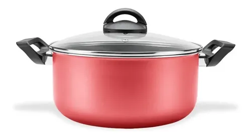 106821 OLLA ALUM. BRINOX CHILLI C/TAPA D24/H11 CM. 4,5 L. CHERRY