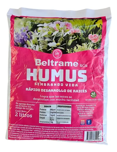 107034 HUMUS DE LOMBRIZ BELTRAME 100% ORGANICO 2 KG. BOLSA (425401)