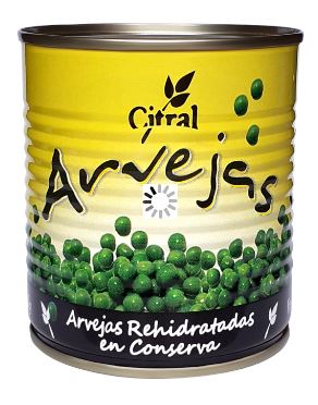 107813 ARVEJAS CITRAL 280/170 GRS. LATA (0114503078)