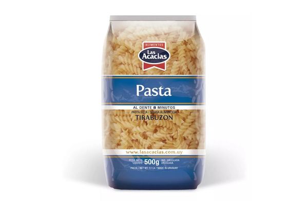 108074 FIDEOS LAS ACACIAS NATURAL 400 GRS. TIRABUZON (220015)