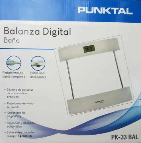 BALANZA DE BAÑO PUNKTAL DIGITAL PK-33 (3366)