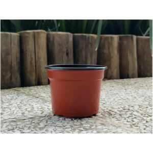 108153 MACETA P/ALMACIGO 9 CM. BELTRAME BICOLOR (522263)