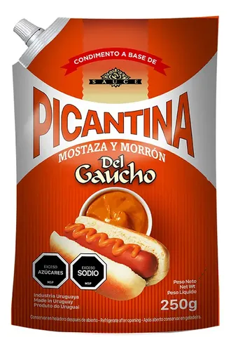 109061 PICANTINA DEL GAUCHO 250 GRS. D. PACK C/PICO (PICDP0250)