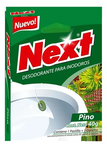 110624 D. AMB. NEXT PASTILLA P/INODORO 40 GRS. PINO (0033)