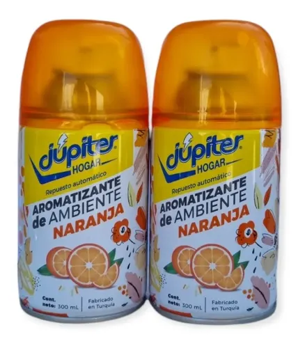 110668 AROMATIZANTE AMB. JUPITER APARATO+REP. 300 ML. NARANJA (1256