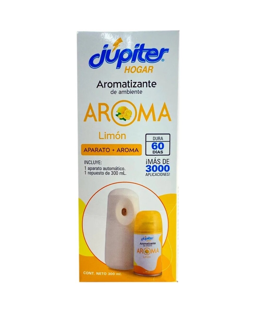 110670 AROMATIZANTE AMB. JUPITER APARATO+REP. 300 ML. LIMON (1229)