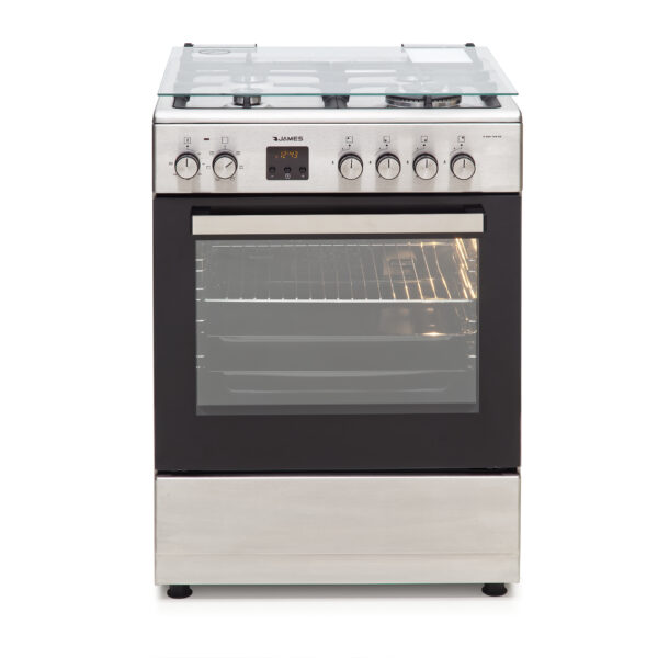 111012 COCINA JAMES C325 G2 4H. GAS H/GAS A/INOX. (5325)