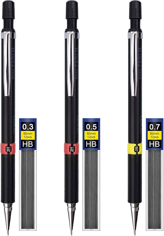 LAPIZ PORTAMINAS 0.7-0.5 EN BLISTER X 3 UN. (SS-5003)