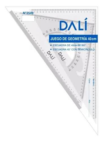 111676 JUEGO DE ESCUADRAS 40 CM. X 2 UN. (1G-1240)
