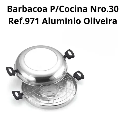 112349 HORNO PARRILLERO P/COCINAR EXTRA FLON OLIVEIRA 30 CM.