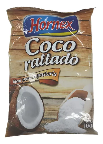 112812 COCO RALLADO HORNEX 100 GRS. (1382)