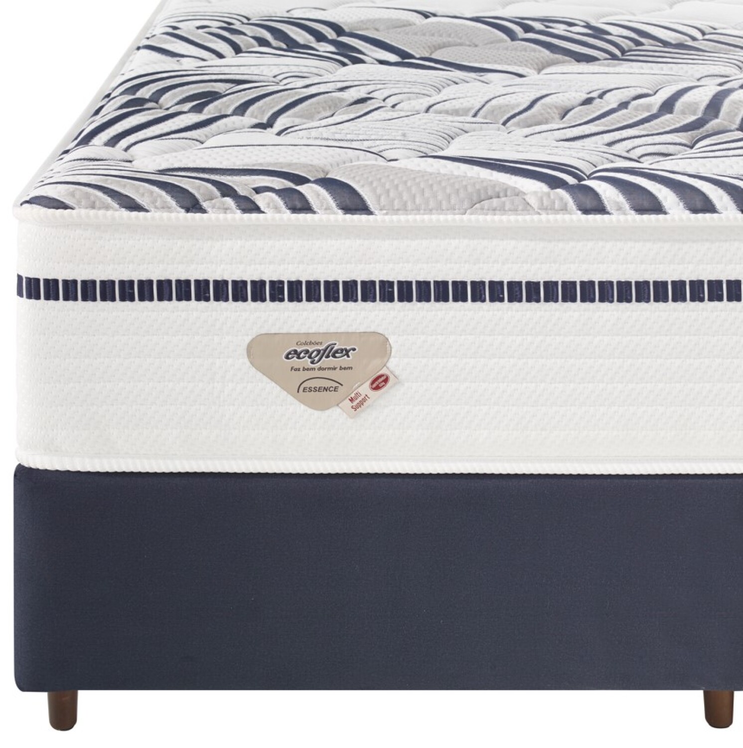 113015 CAMA SOMMIER ECOFLEX MULTI SUP. AZUL M. 2 P 1,38X1,88X0,25