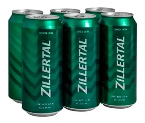 CERVEZA ZILLERTAL APA LATA 473 ML. PACK X 6