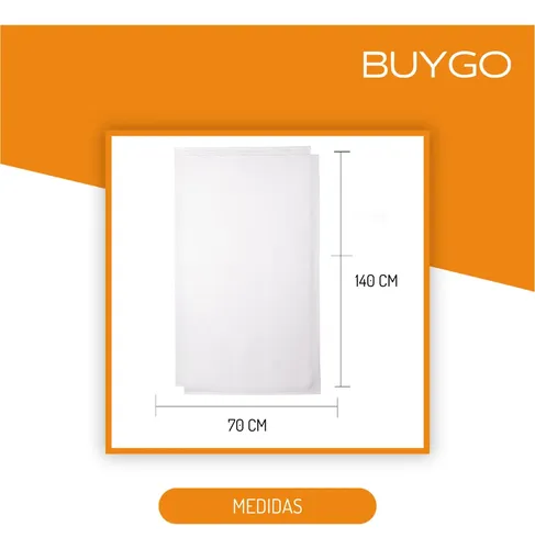 113451 TOALLA PROFIKING GOLD BAÑO 500 GRS. 70 X 140 CM. BLANCA