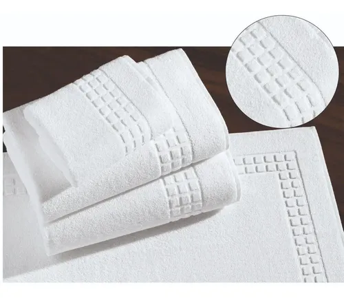 TOALLA TEKA TORONTO MANO 500 GRS. 48 X 85 CM. BLANCA