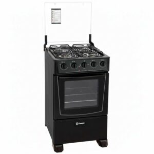 113537 COCINA THOMPSON CTH1500 4 HORN. Y HORNO ELECT. NEGRA
