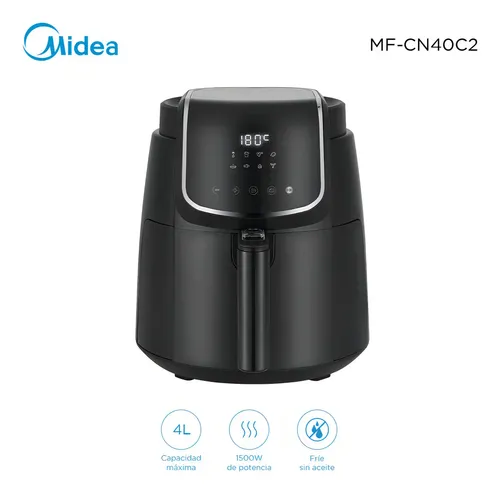 114207 FREIDORA MIDEA SIN ACEITE MF-CN40C2 DIGITAL 3,5 LTS.