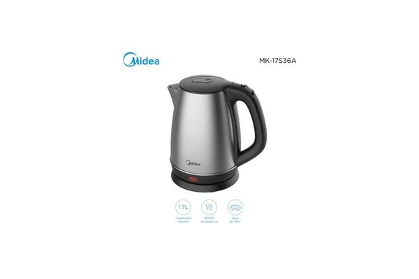 114209 JARRA ELECTRICA MIDEA MK-17S36A 1,700 LTS. A.INOX