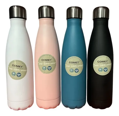 BOTELLA DEPORTIVA AC. INOX COMET 500 ML. ACERO (SL50YEZ)