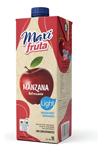 JUGO DE LEY LIGHT TETRA 1 LT. MANZANA (4060)