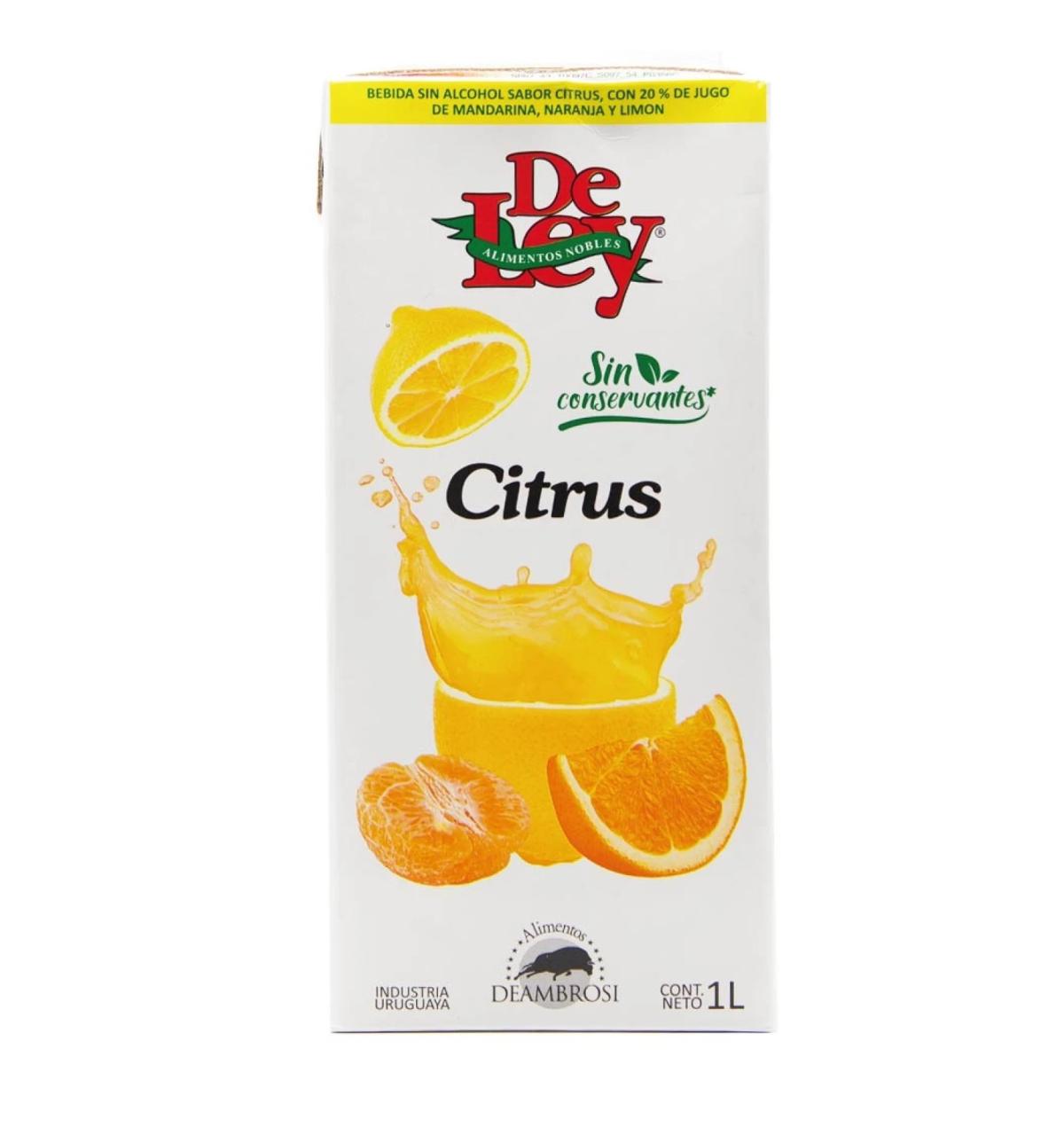 JUGO DE LEY TETRA 1 LT. CITRUS (4064)