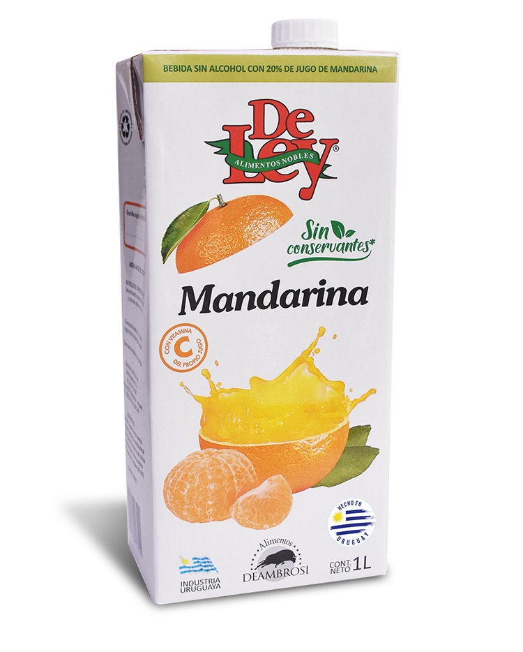 115026 JUGO DE LEY TETRA 1 LT. MANDARINA (4065)