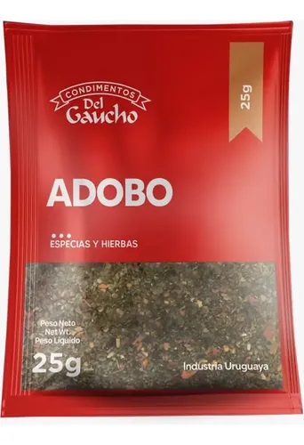 115281 ADOBO S/PICANTE DEL GAUCHO 250 GRS. DPACK