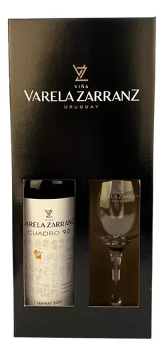 115302 VINO VARELA ZARRANZ BLANCO TOPACIO 750 CC. ESTUCHE C/COPA