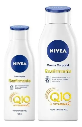 115686 CREMA NIVEA BODY REAFIRMANTE Q10 400 ML.+125 ML. (NB81836)