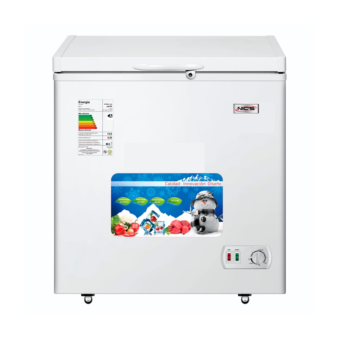 115713 FREEZER NICS HORIZONTAL BD-158WF 158 LTS.