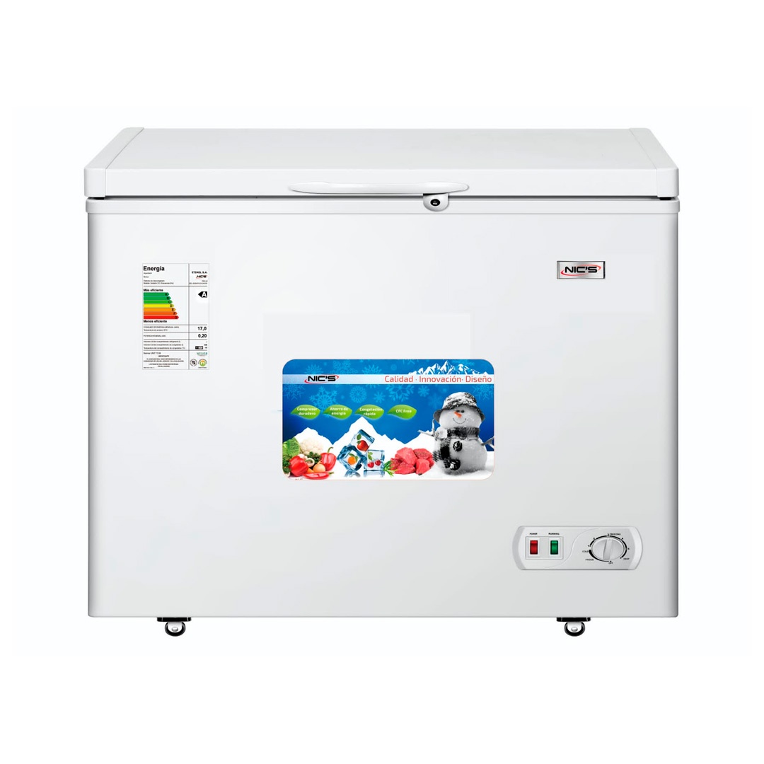 115715 FREEZER NICS HORIZONTAL BD-208WF 208 LTS.