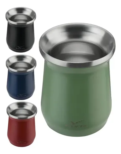MATE A. INOX. TERMICO INVICTA 250 ML. VERDE (IN42003M)