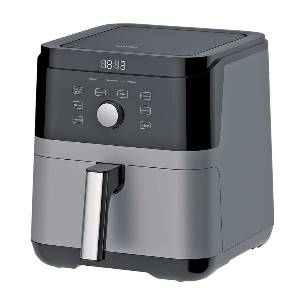 FREIDORA JAMES S/ACEITE FJ-AF 5.5 GRIS/NEGRA (3318)