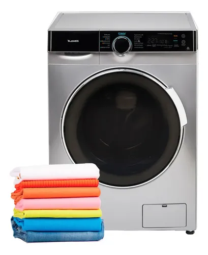 LAVASECARROPA JAMES INVERTER LSE1016 SILVER 10,5 KG C/FRONT