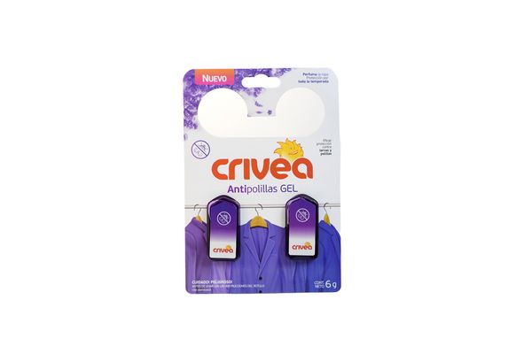 118187 ANTIPOLILLA CRIVEA GEL DOBLE LAVANDA (0156)