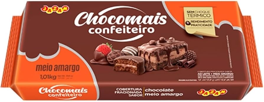 118326 COBERTURA CHOC. MEIO AMARGO CHOCOMAIS 1 KG