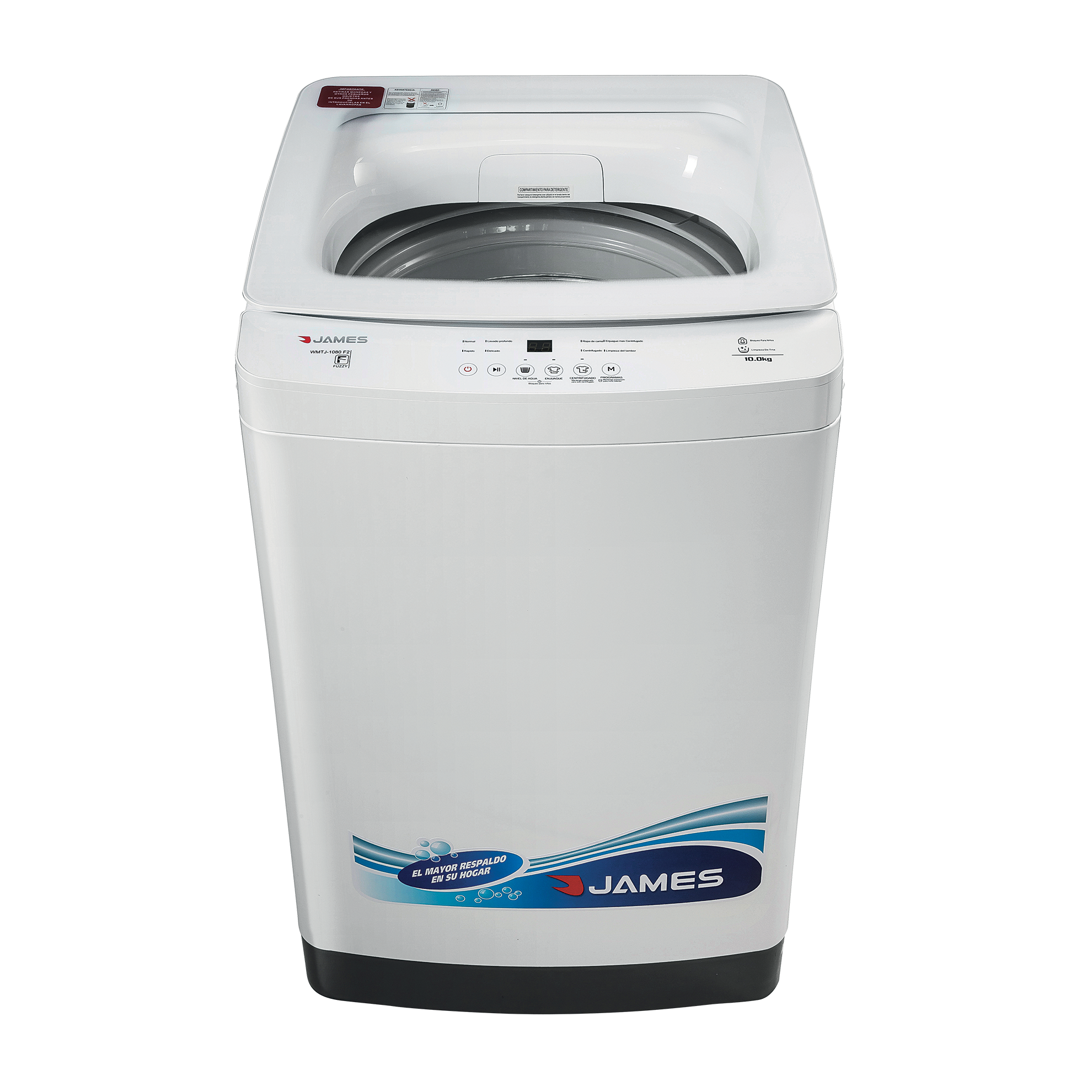 118428 LAVARROPA JAMES WMTJ-1080 F2 AUTOMATICA 10 KG. CARGA SUP.